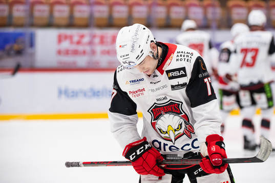 Malmö Redhawks Pathrik Westerholm deppar
