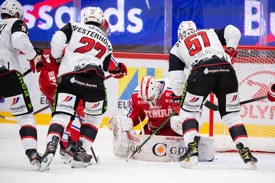 Timrås målvakt Jacob Johansson