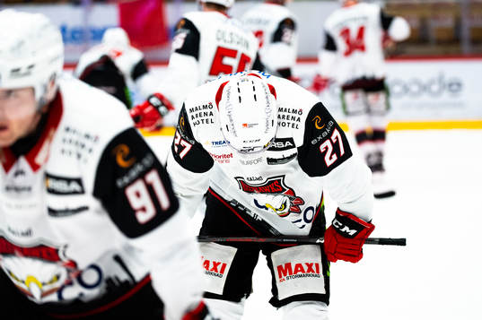 Malmö Redhawks Ponthus Westerholm deppar
