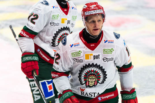 Frölundas Max Friberg deppar
