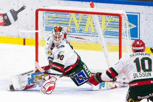 Frölundas målvakt Matthew Tomkins