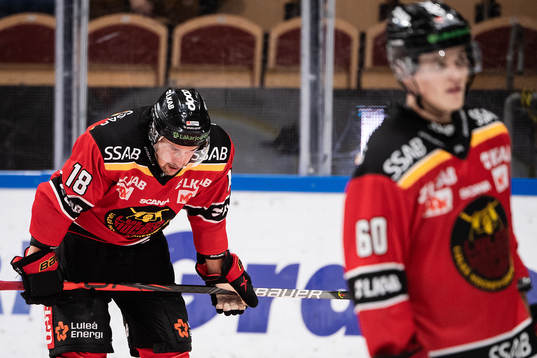 Luleås Sami Lepistö deppar