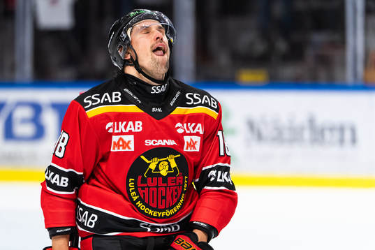 Luleås Sami Lepistö deppar