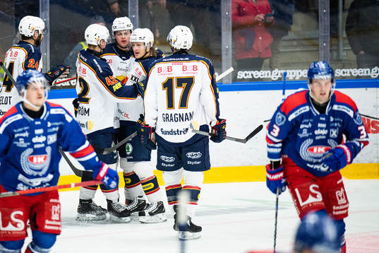Djurgårdens Filip Cederqvist jublar