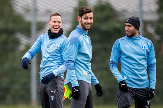 Niklas Moisander, Adi Nalic och Sergio Pena