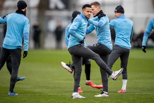 Martin Olsson och Niklas Moisander