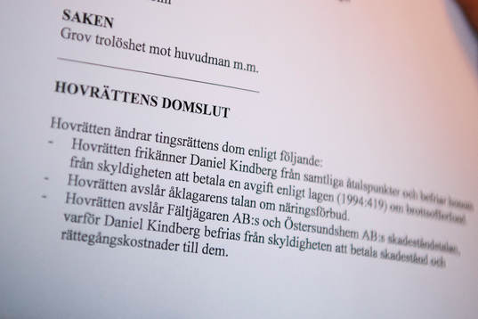 när domen mot Östersunds FKs tidigare ordförandens