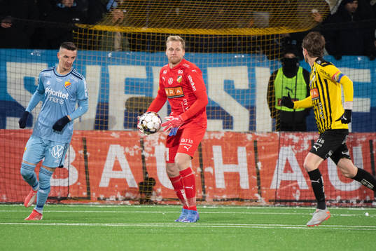 Häckens målvakt Peter Abrahamsson