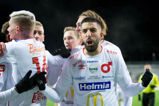 Degerfors Sean Sabetkar jublar