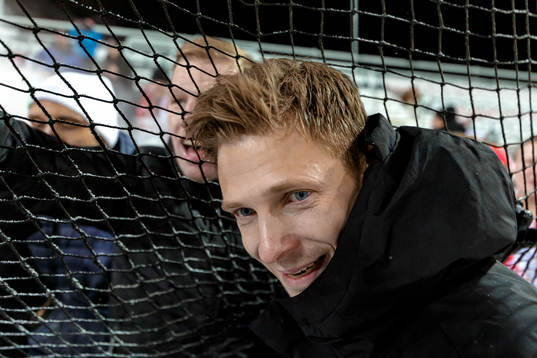 Degerfors Johan Bertilsson jublar