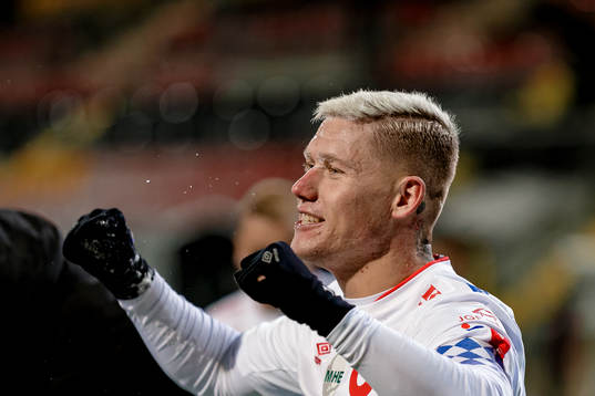 Degerfors Victor Edvardsen jublar