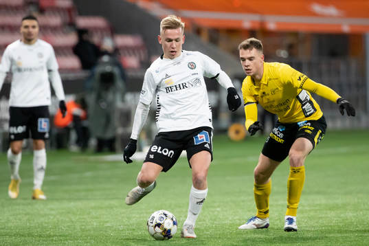 Örebros David Seger och Elfsborgs Leo Väisänen