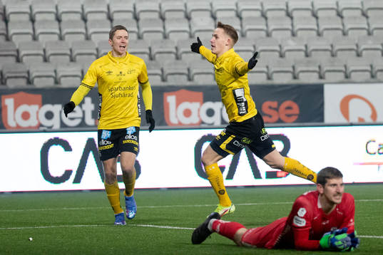 Elfsborgs Jacob Ondrejka jublar