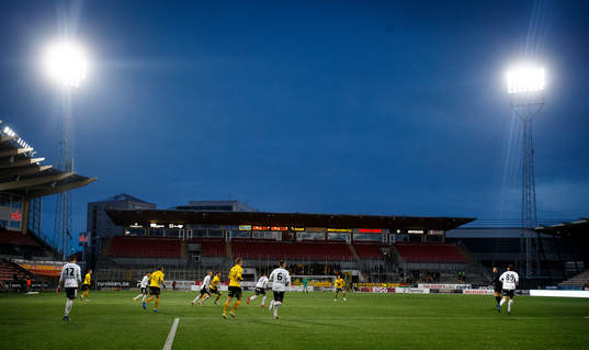 Generell vy över Behrn Arena