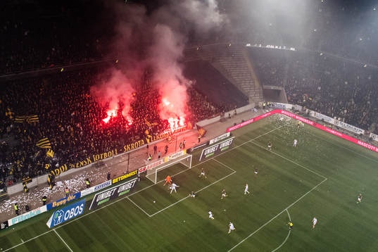 Spel på Friends Arena
