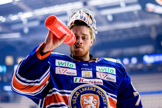 Växjös målvakt Adam Åhman