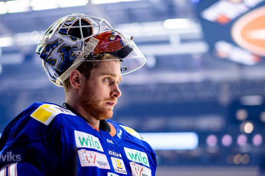 Växjös målvakt Adam Åhman