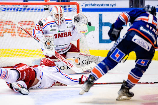 Timrås målvakt Jacob Johansson