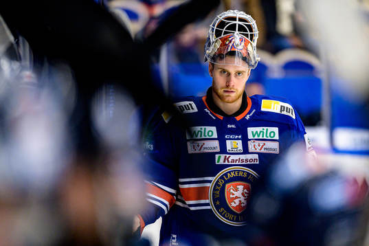 Växjös målvakt Adam Åhman