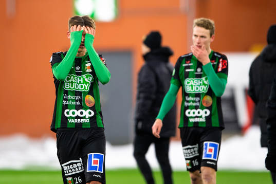 Varbergs Noah Johansson deppar