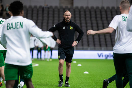 Hammarbys assisterande tränare Joachim Björklund