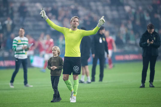 Hammarbys målvakt David Ousted