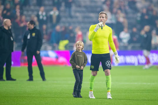 Hammarbys målvakt David Ousted