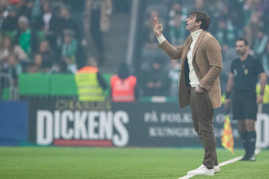 Hammarbys tränare Milos Milojevic