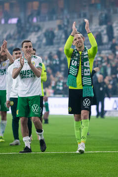 Hammarbys målvakt David Ousted