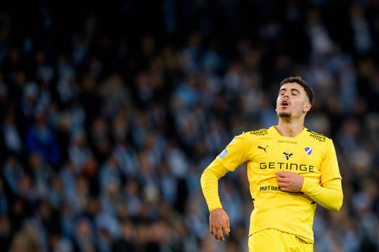 Halmstads Edvin Kurtulus deppar