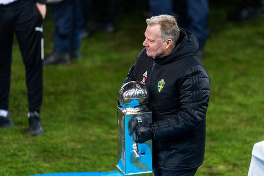 Svenska Fotbollförbundets ordförande Karl-Erik Nilsson
