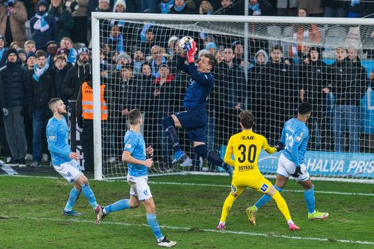 Malmö FFs målvakt Johan Dahlin