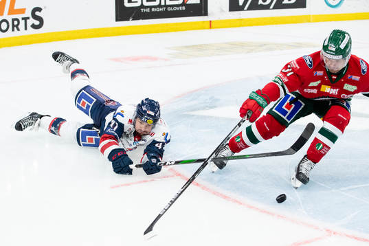 Linköpings Broc Little och Frölundas Nicklas Lasu