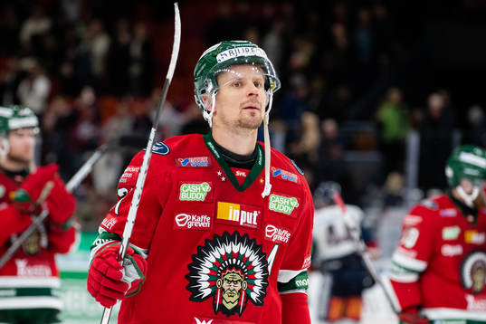 Frölundas Nicklas Lasu deppar