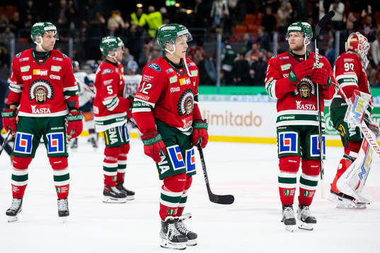 Frölundas Max Friberg deppar