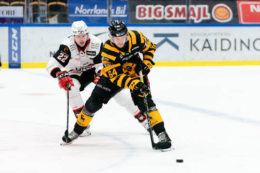 Malmö Redhawks Lars Bryggman och Skellefteås Jonathan