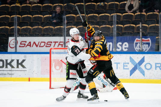 Malmö Redhawks Adam Ollas Mattsson och Skellefteås Petter