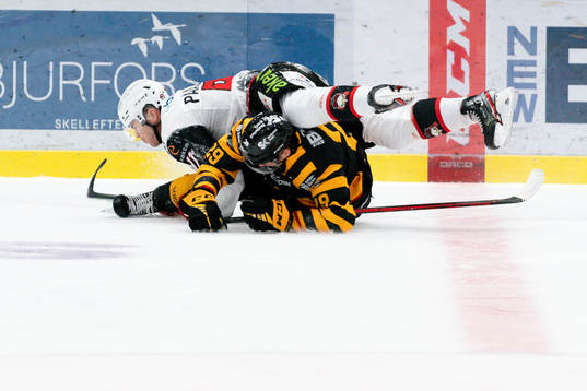 Skellefteås Albin Sundsvik och Malmö Redhawks Magnus
