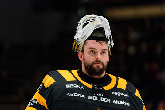 Skellefteås målvakt Gustaf Lindvall