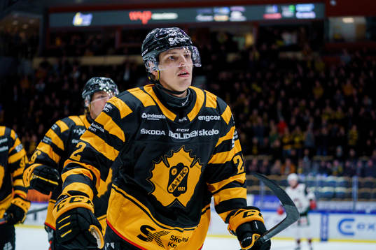Skellefteås Jonathan Johnson jublar