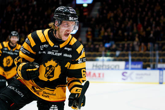 Skellefteås Jonathan Pudas jublar