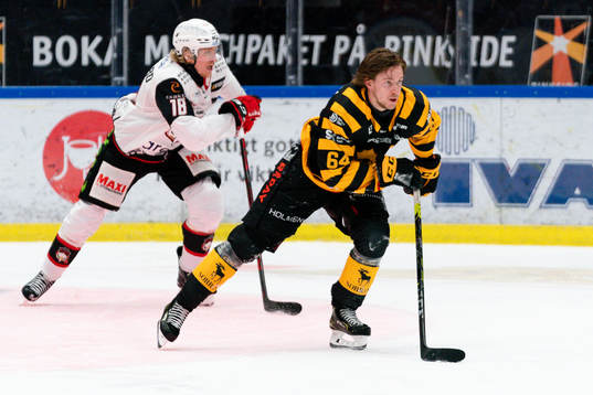 Skellefteås Jonathan Pudas och Malmö Redhawks Marcus