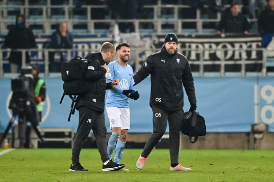 Malmö FFs Erdal Rakip lämnar planen