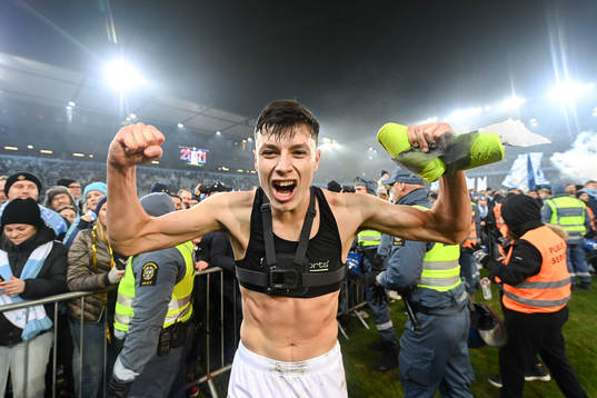 Malmö FFs Anel Ahmedhodzic jublar