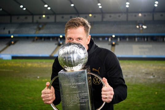 Malmö FFs målvakt Johan Dahlin