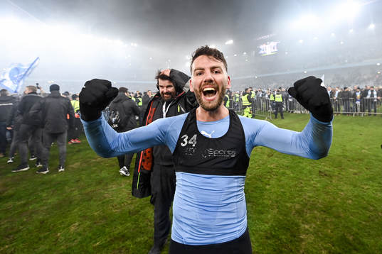 Malmö FFs Erdal Rakip jublar