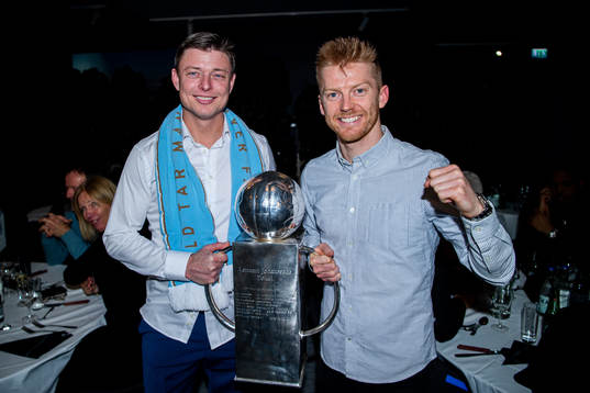Malmö FFs tränare Jon Dahl Tomasson och Anders