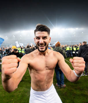 Malmö FFs Antonio Colak jublar