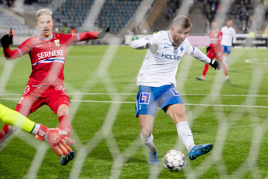 IFK Norrköpings Christoffer Nyman gör 1-1