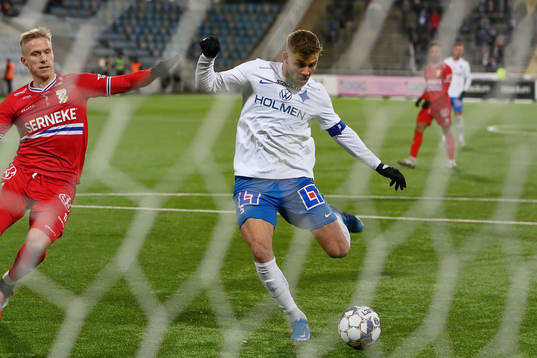 IFK Norrköpings Christoffer Nyman gör mål 1-1